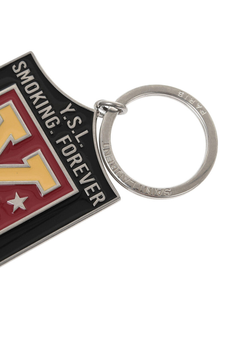 Multicolor Smoking Forever Logo Key  Charm 3
