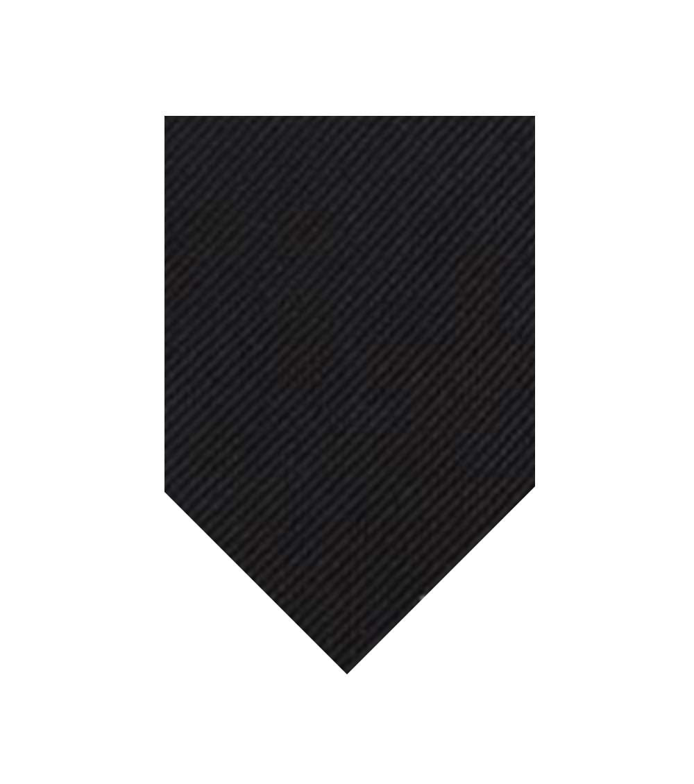 Black Textured Tie 1
