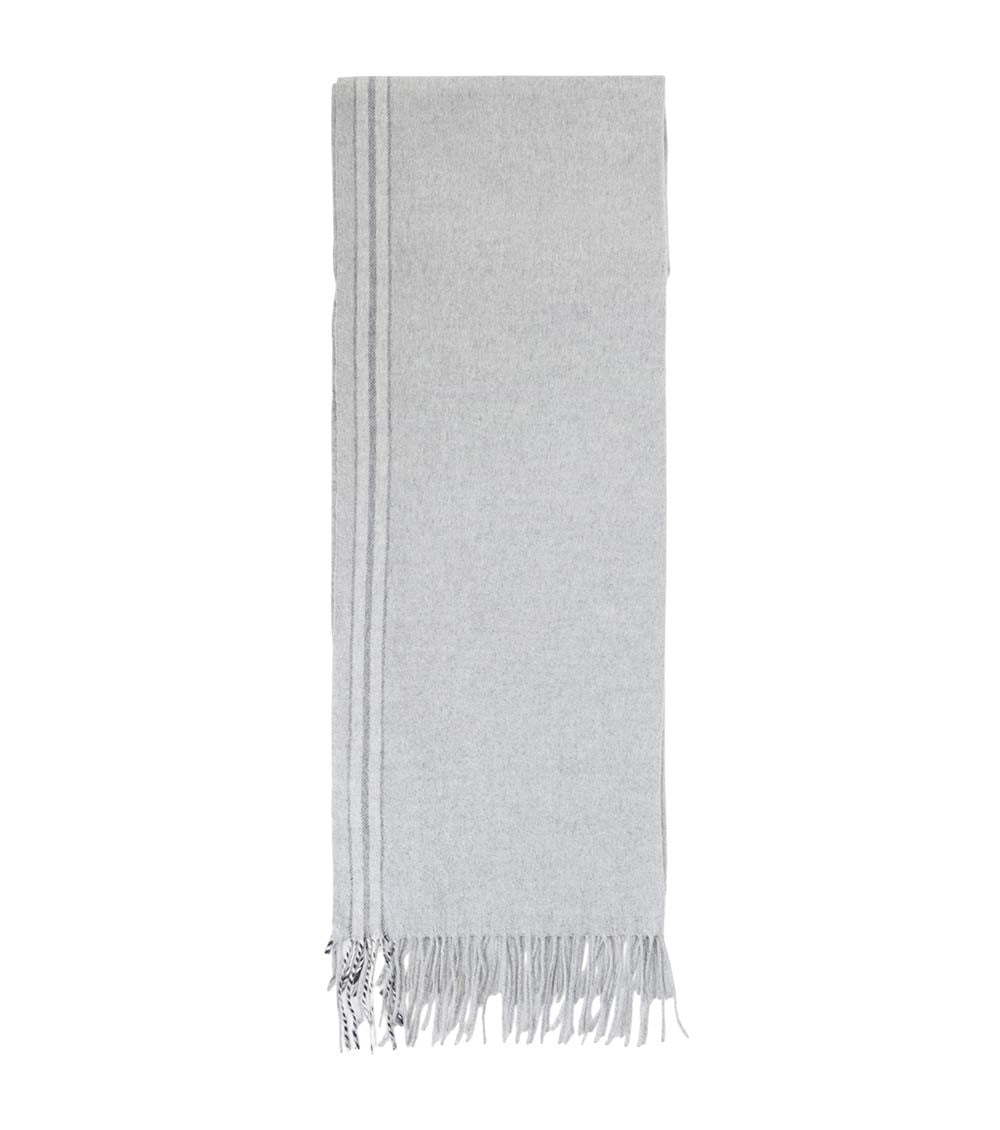 Grey Solid Scarf 1