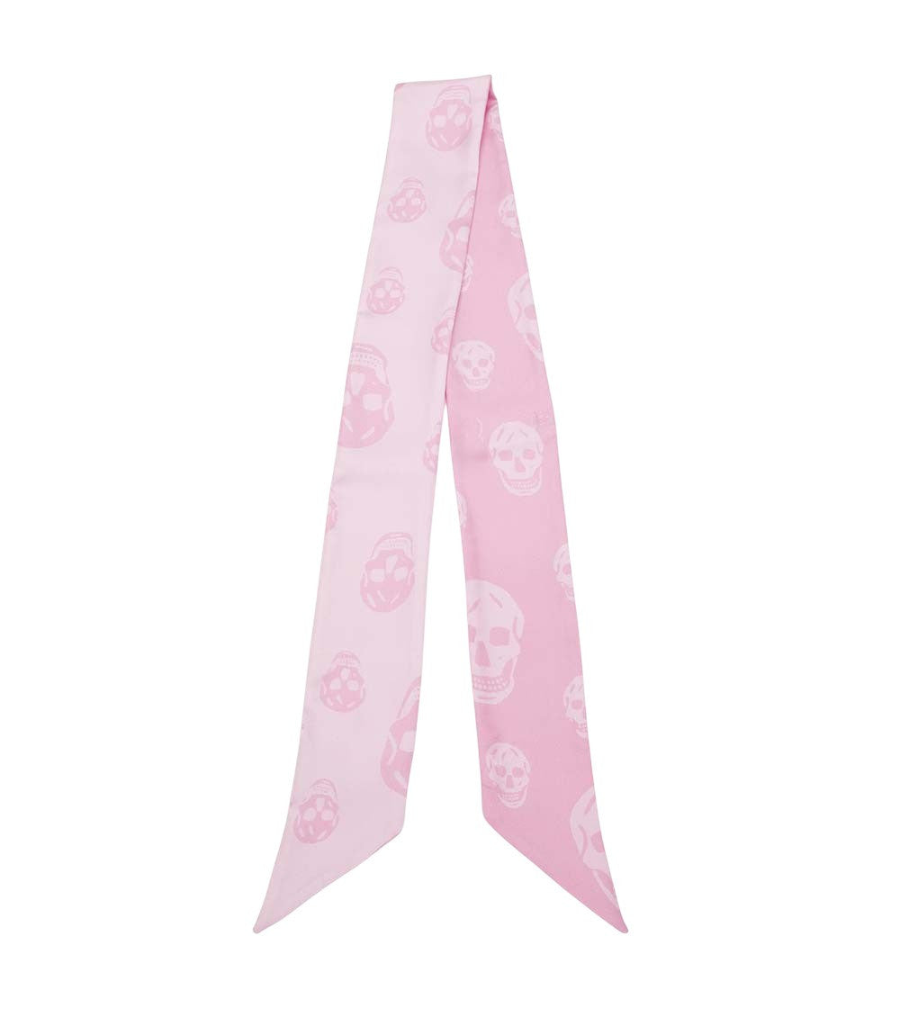 Light Pink Printed  Scarf 1