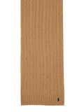 Light Brown Knitted Scarf 1