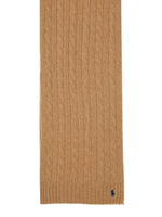 Light Brown Knitted Scarf 1