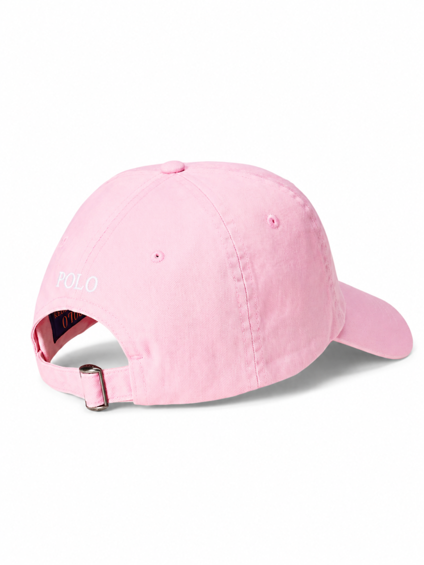 Pink Solid Baseball Cap 3