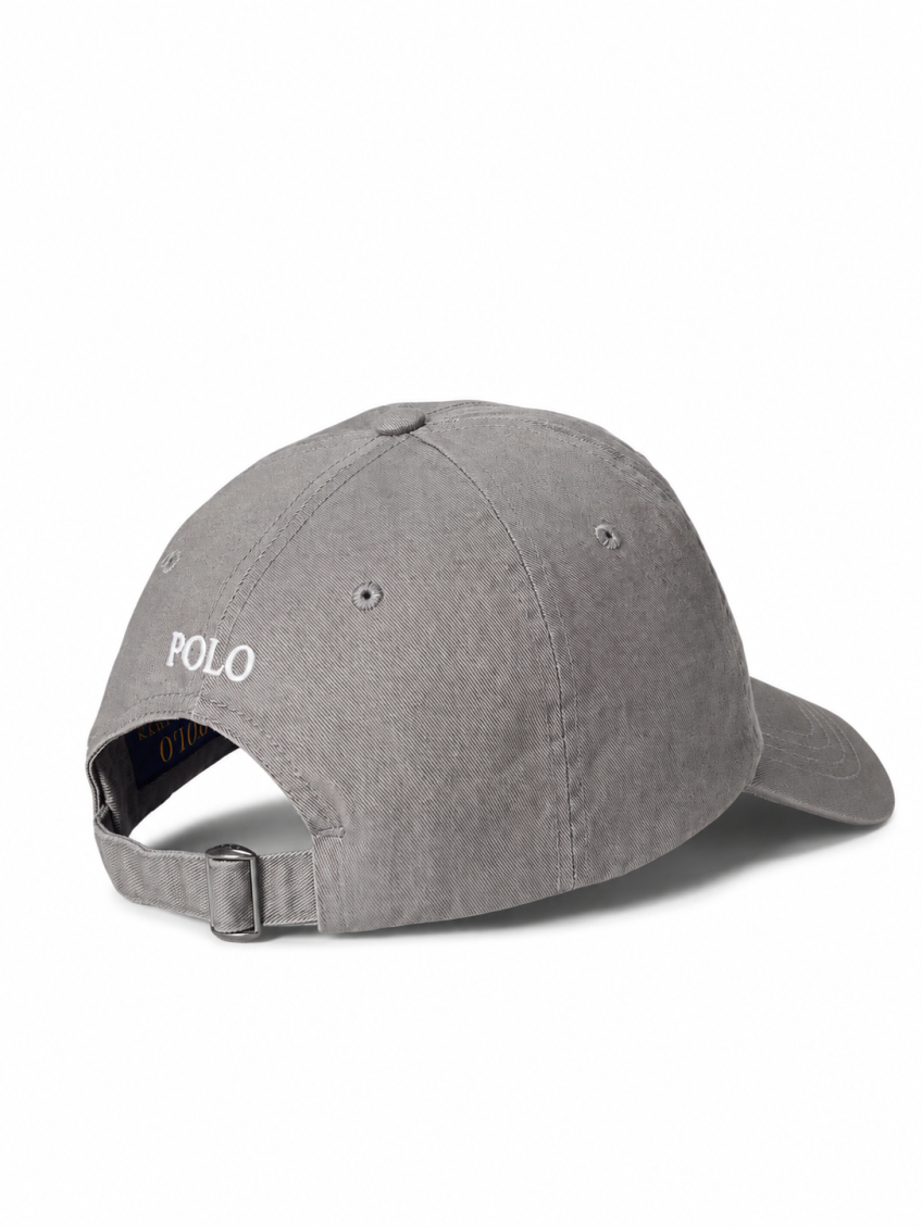Dark Grey Solid Baseball Cap 3