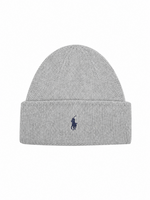Grey Logo Beanie Cap 1