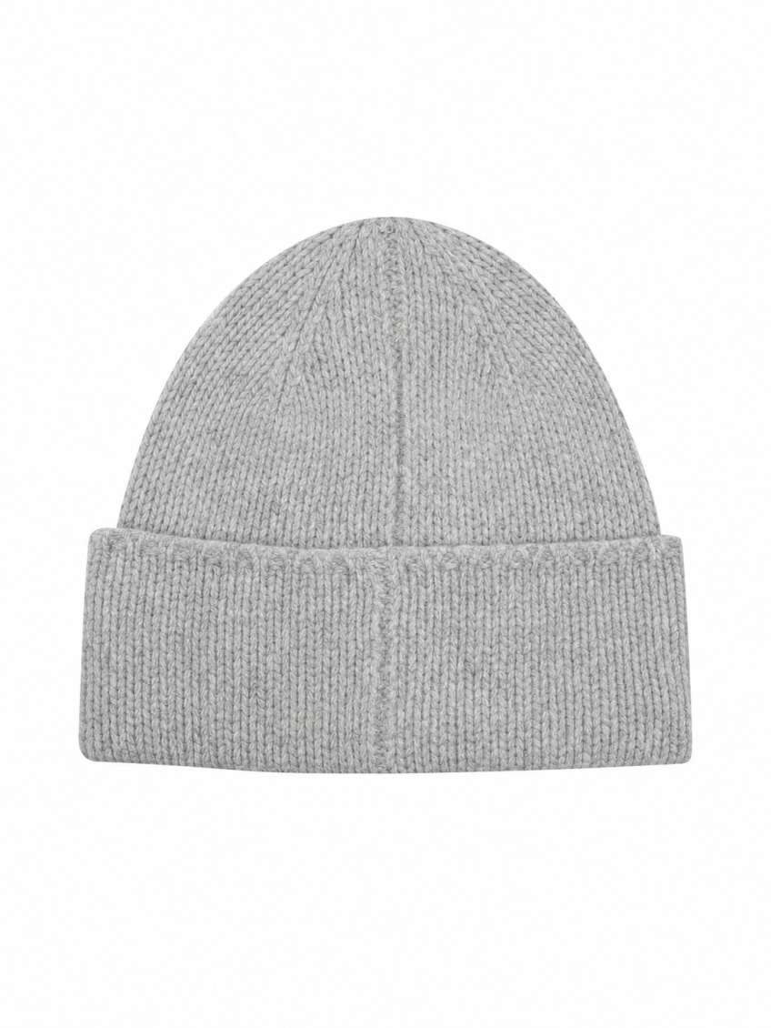 Grey Logo Beanie Cap 2