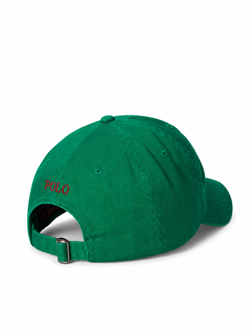Green Logo Baseball Cap 3