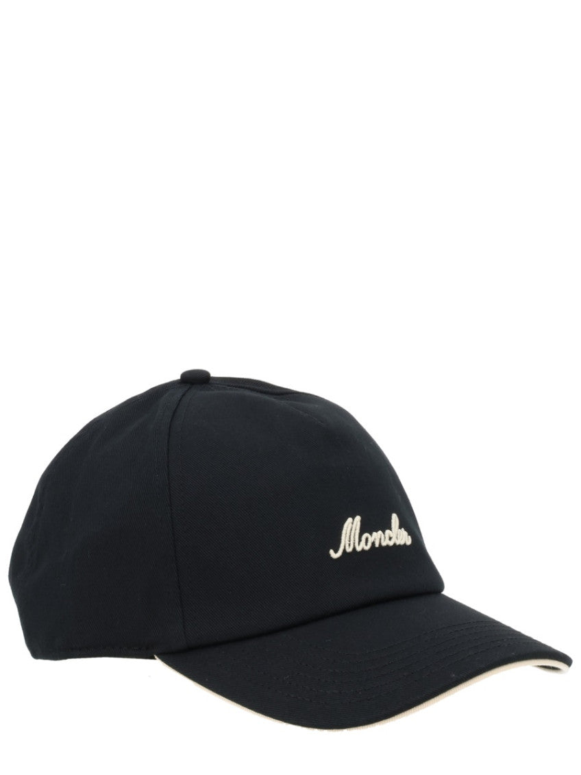 Black Logo Baseball Cap 3