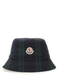 Multicolor Reversible Plaid Bucket Hat 1