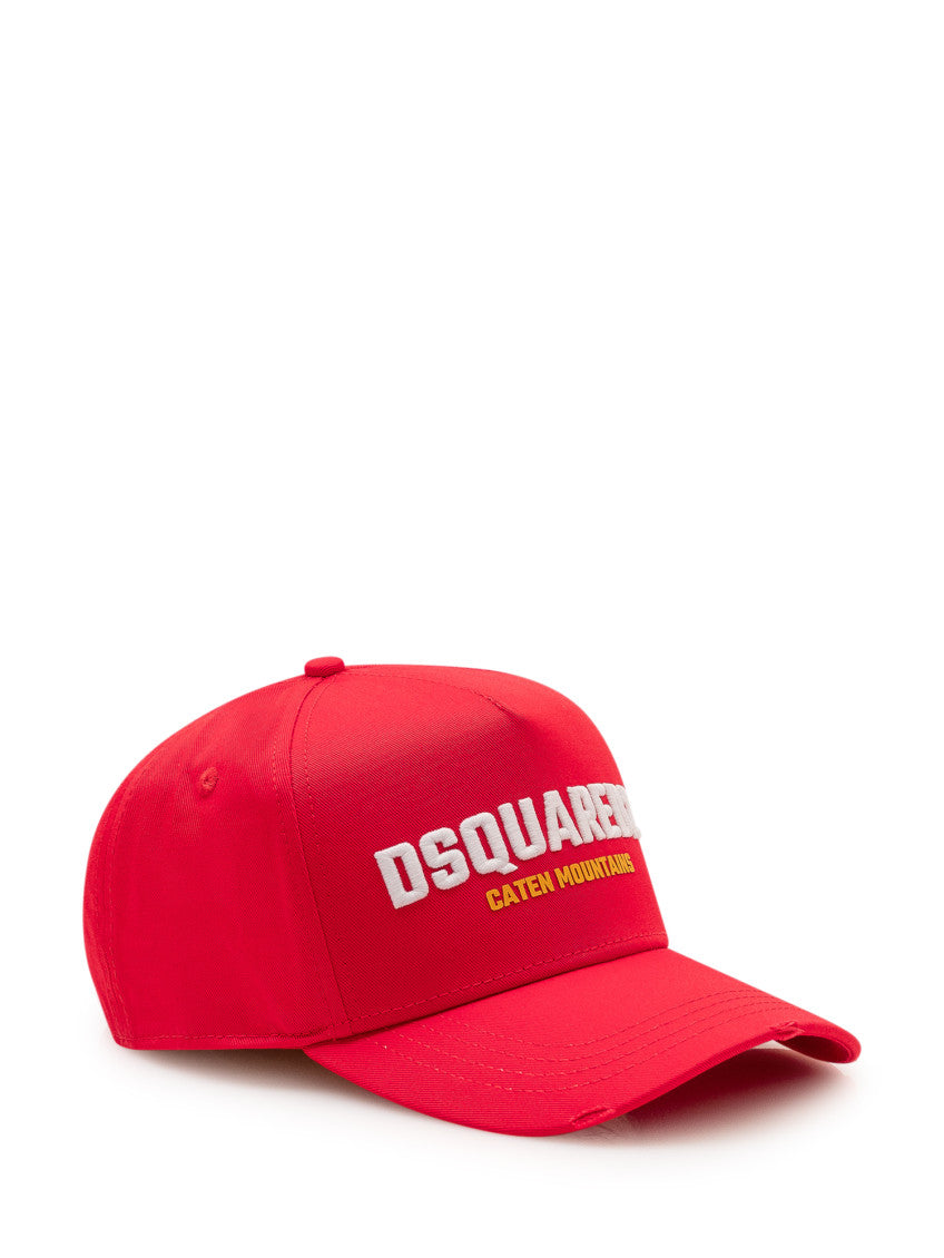 Red Logo Baseball Cap 2