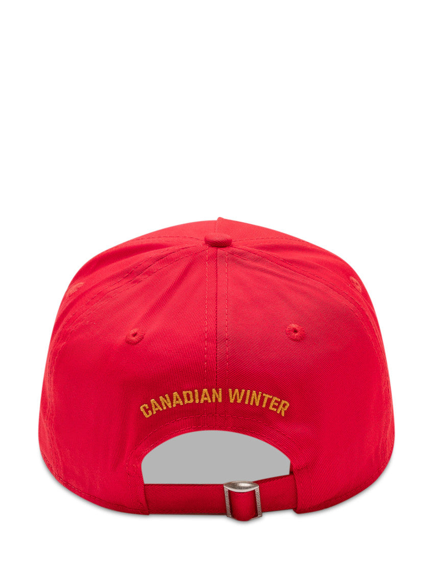Red Logo Baseball Cap 3