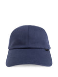 Navy Blue Solid Baseball Cap 1