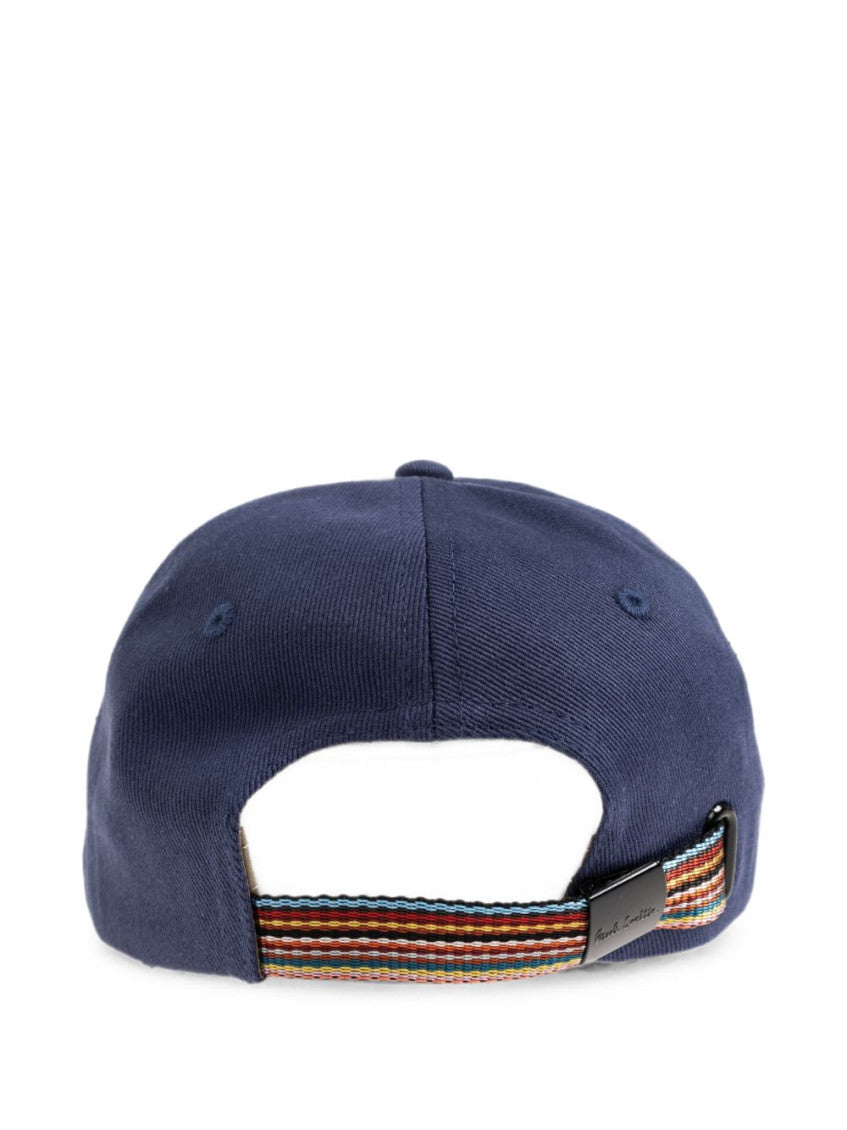Navy Blue Solid Baseball Cap 3
