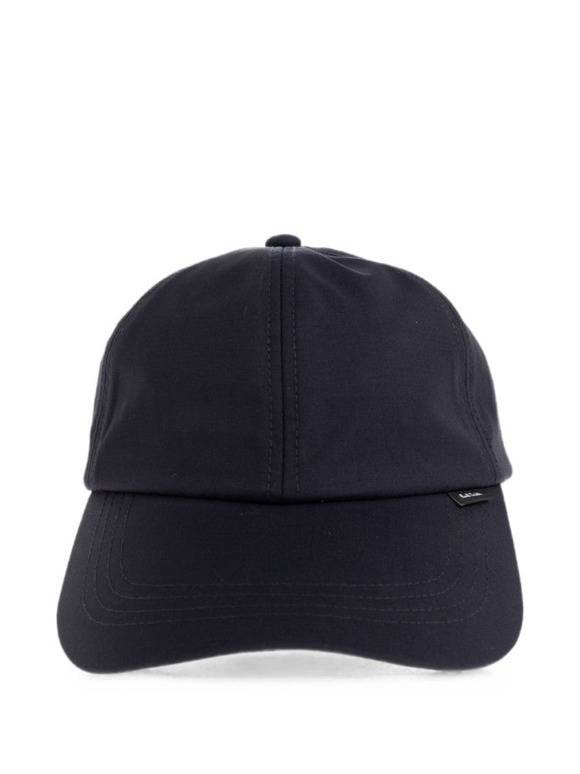Navy Blue Solid Baseball Cap 1