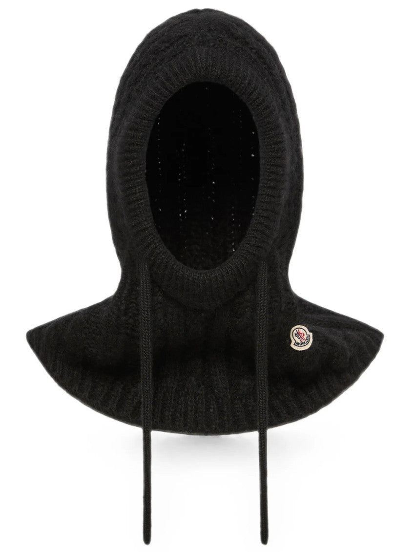 Black Knitted Winter Hat 1