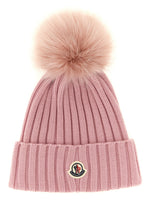 Pink Alpine Knitted Beanie Cap 1