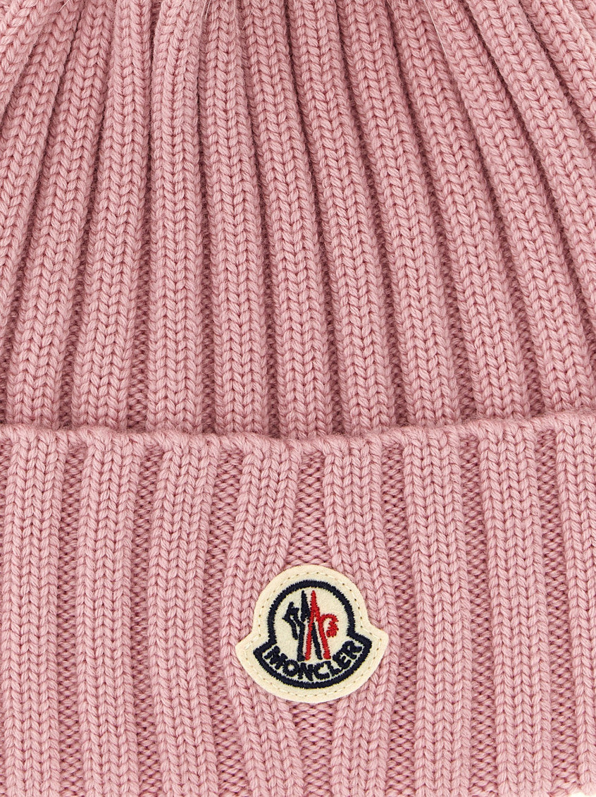 Pink Alpine Knitted Beanie Cap 3