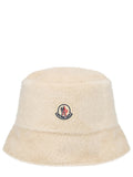 Beige Logo Bucket Hat 1