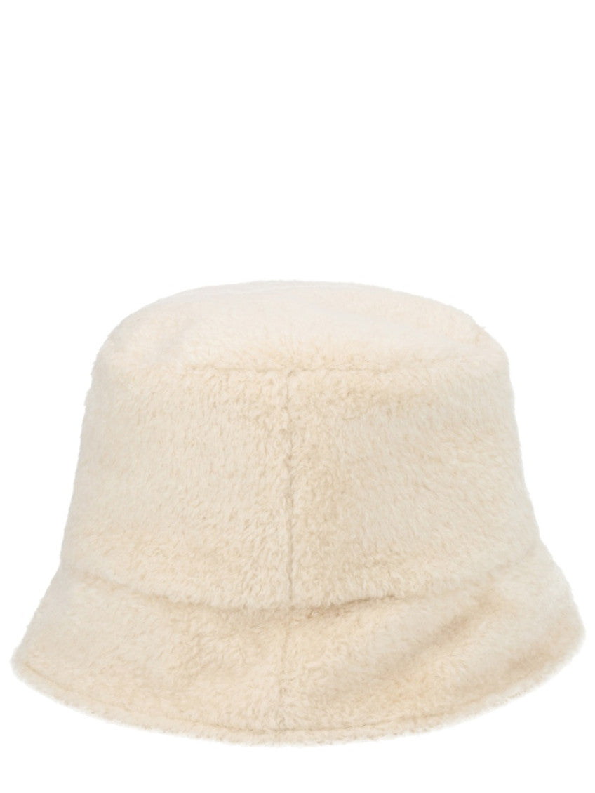 Beige Logo Bucket Hat 2