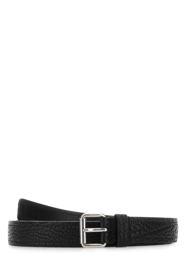 Black leather belt 1