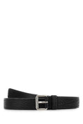 Black leather belt 1