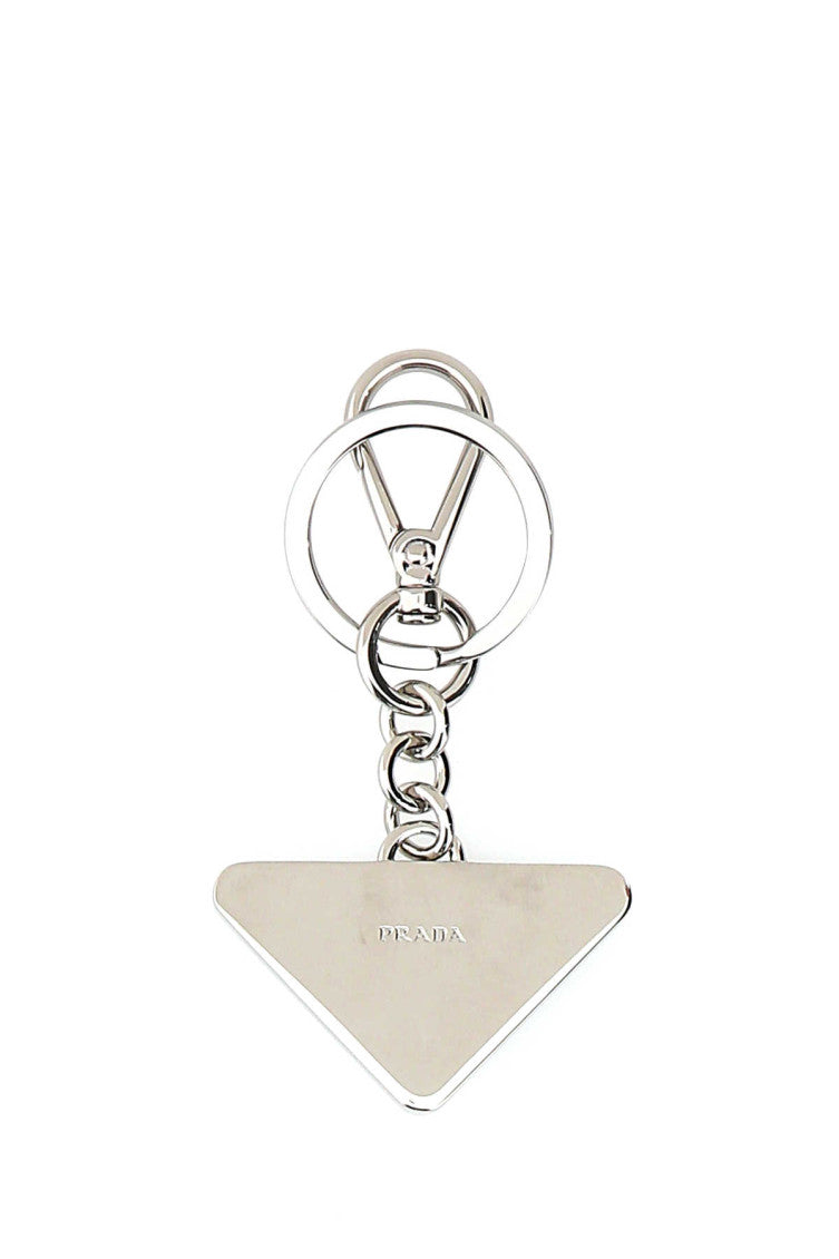 Black Silver Logo Key Holder 2