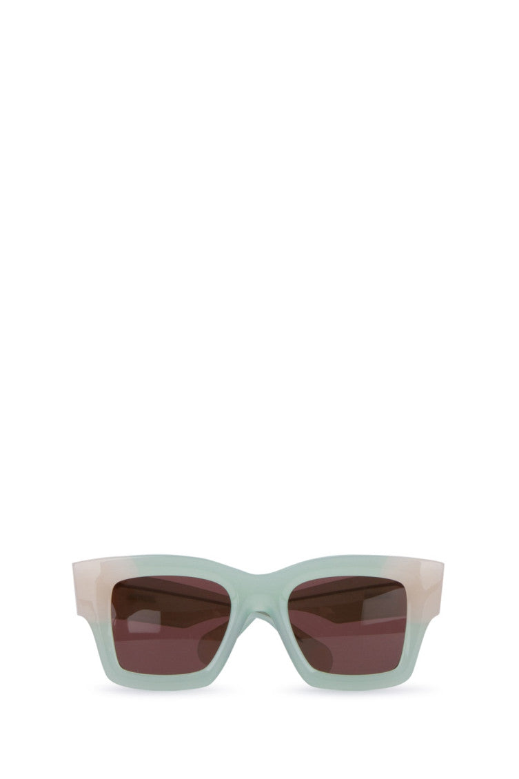 Light Green Square Sunglasses 2