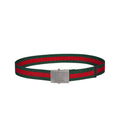 Green Rectangular Buckle Belt 1