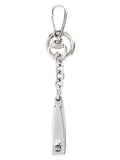 Silver Nail Cutter Charm Keyring 1