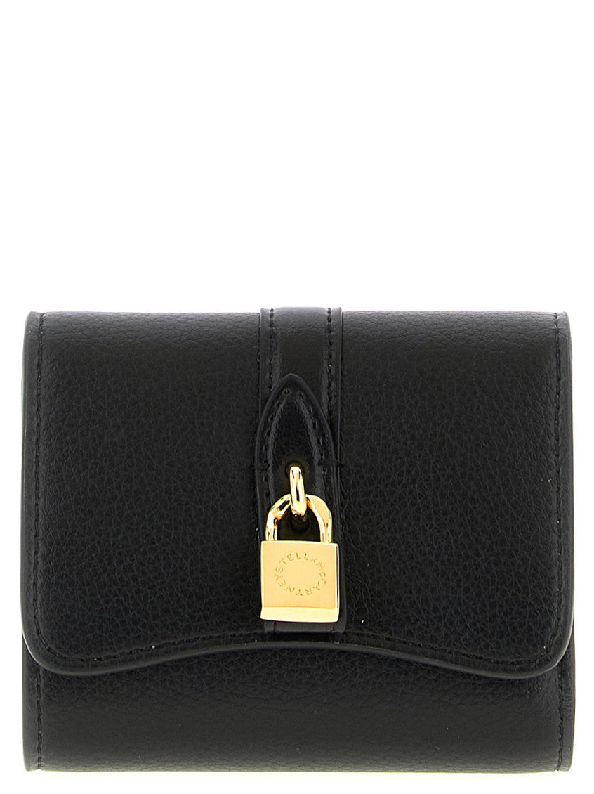 Black Logo Trifold Wallet 1