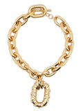 Gold XL Link Necklace 1