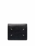 Black Four Stitches Wallet 1