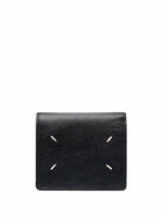 Black Four Stitches Wallet 1