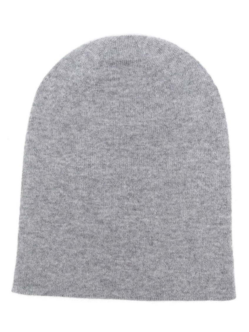 Grey Wool Beanie 1