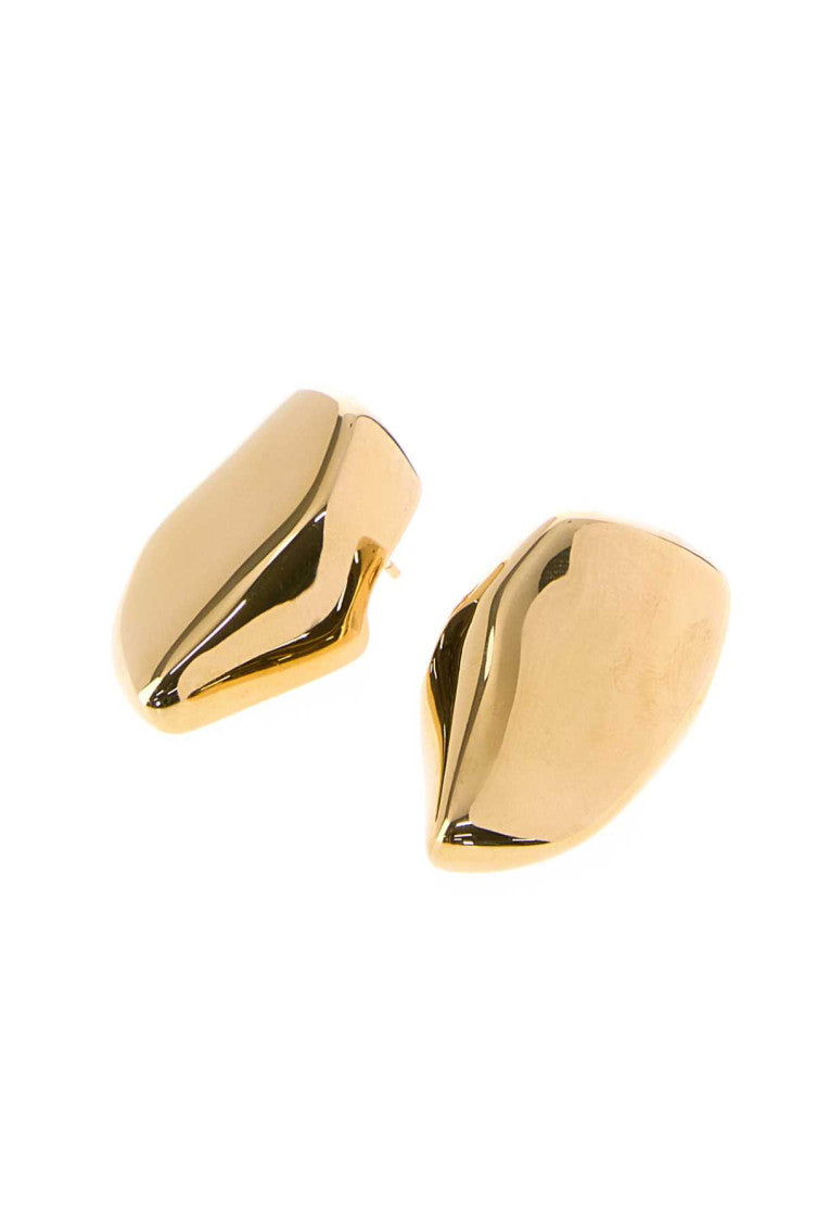 Golden Prisma Stud Earrings 2