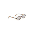 Brown Havana Rectangular Sunglasses 1