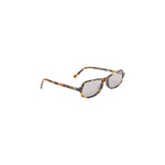 Brown Havana Rectangular Sunglasses 1