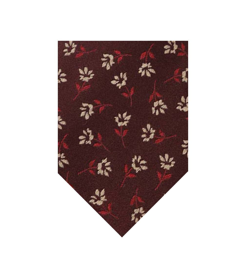 Red Floral Tie 2