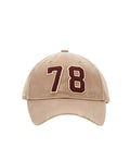 Beige Logo Baseball Hat 1