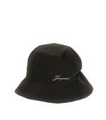 Dark Brown Logo Bucket Hat 1