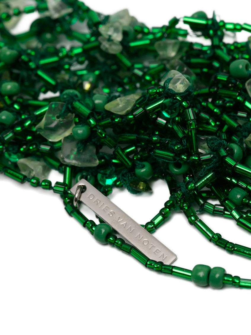 Green Wraparound Necklace 2