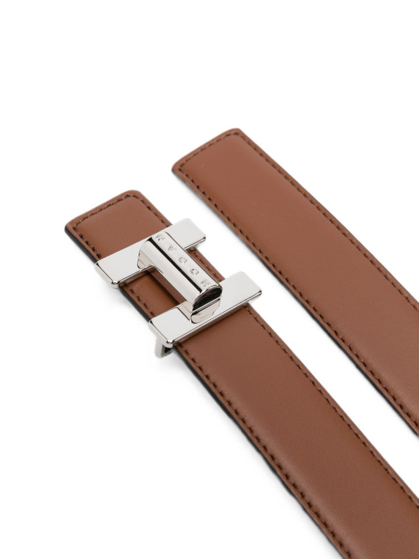 Brown Solid Formal Belt 3