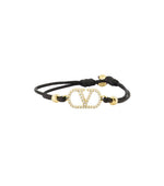 Black VLogo Signature Bracelet 1