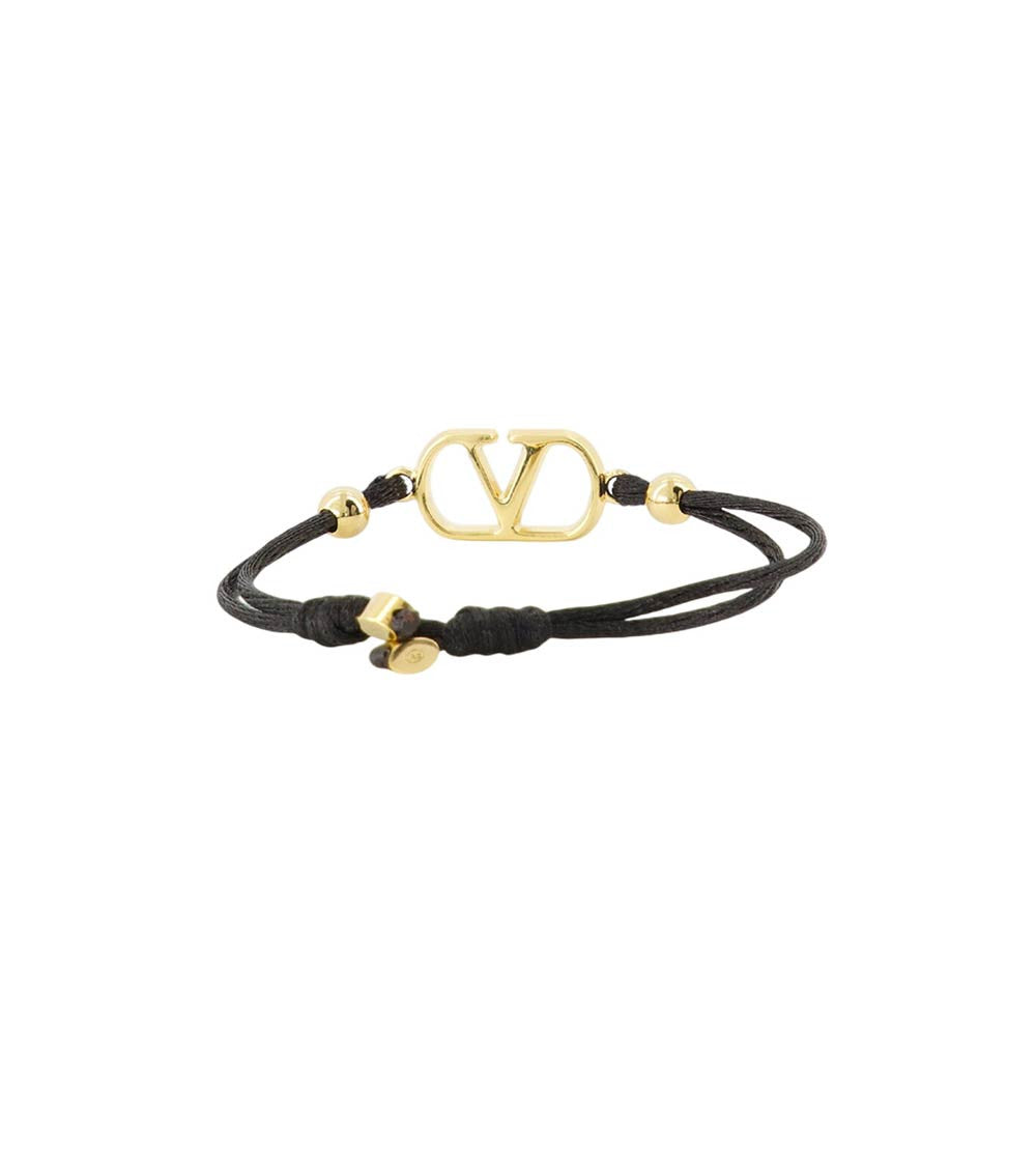 Black VLogo Signature Bracelet 2