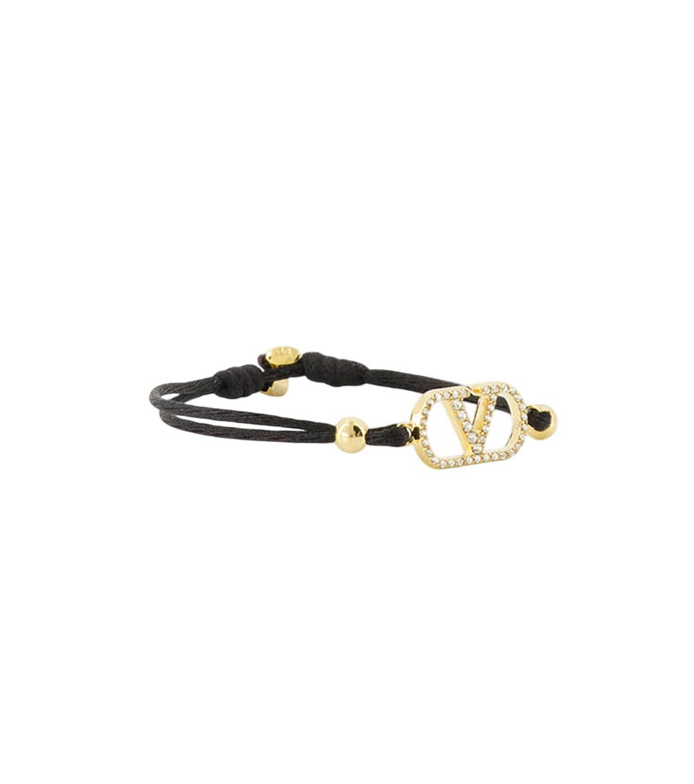 Black VLogo Signature Bracelet 3
