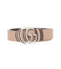 Beige Logo Buckle Belt 1