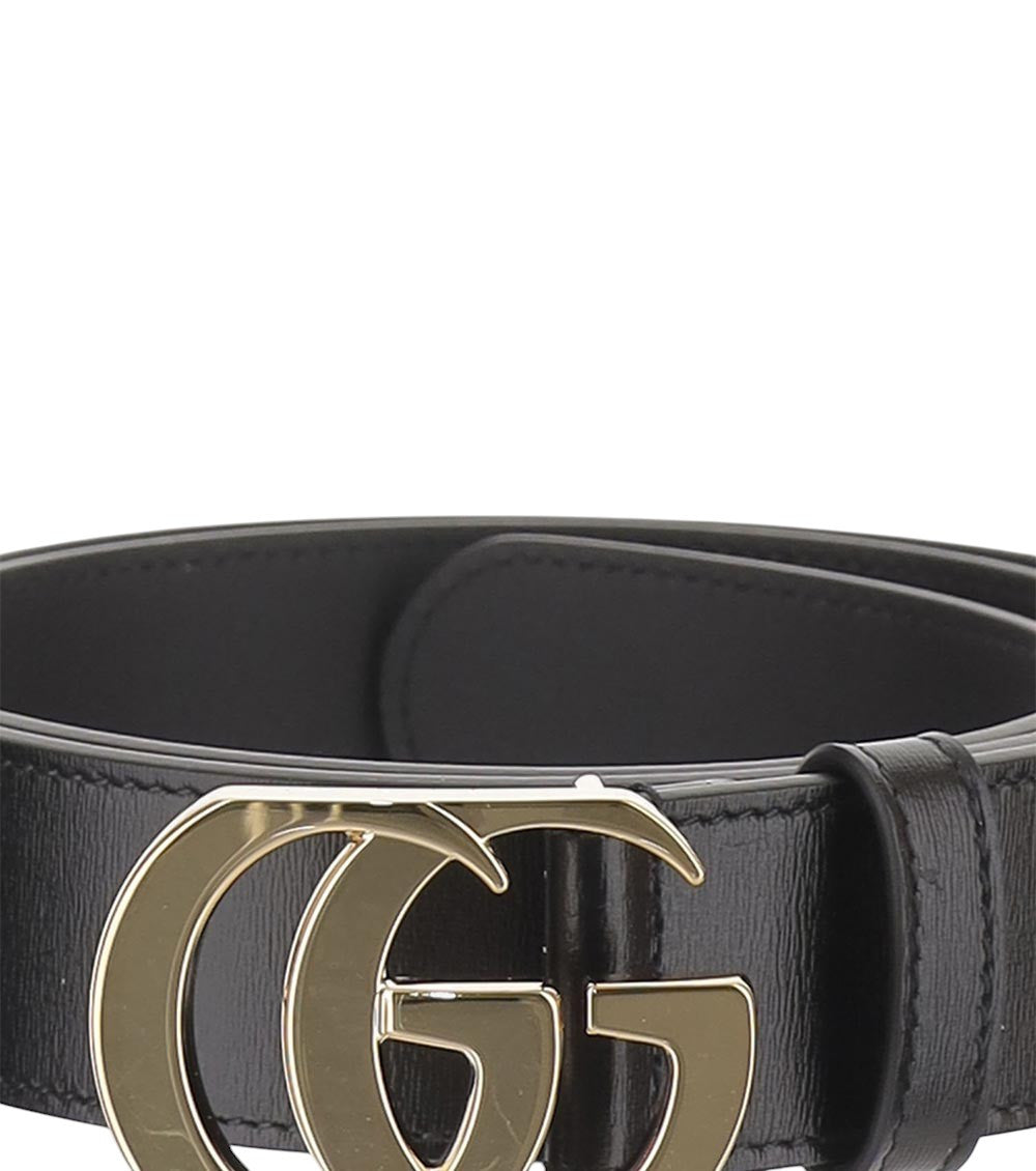 Black GG Buckle Belt 3