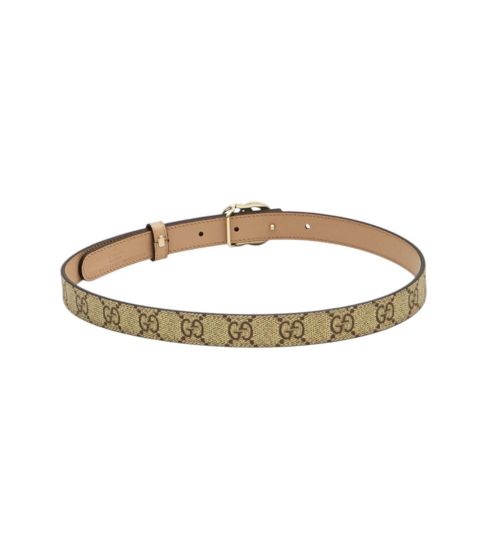 Beige GG Buckle Belt 2
