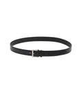 Black Logo Buckle Belt 1