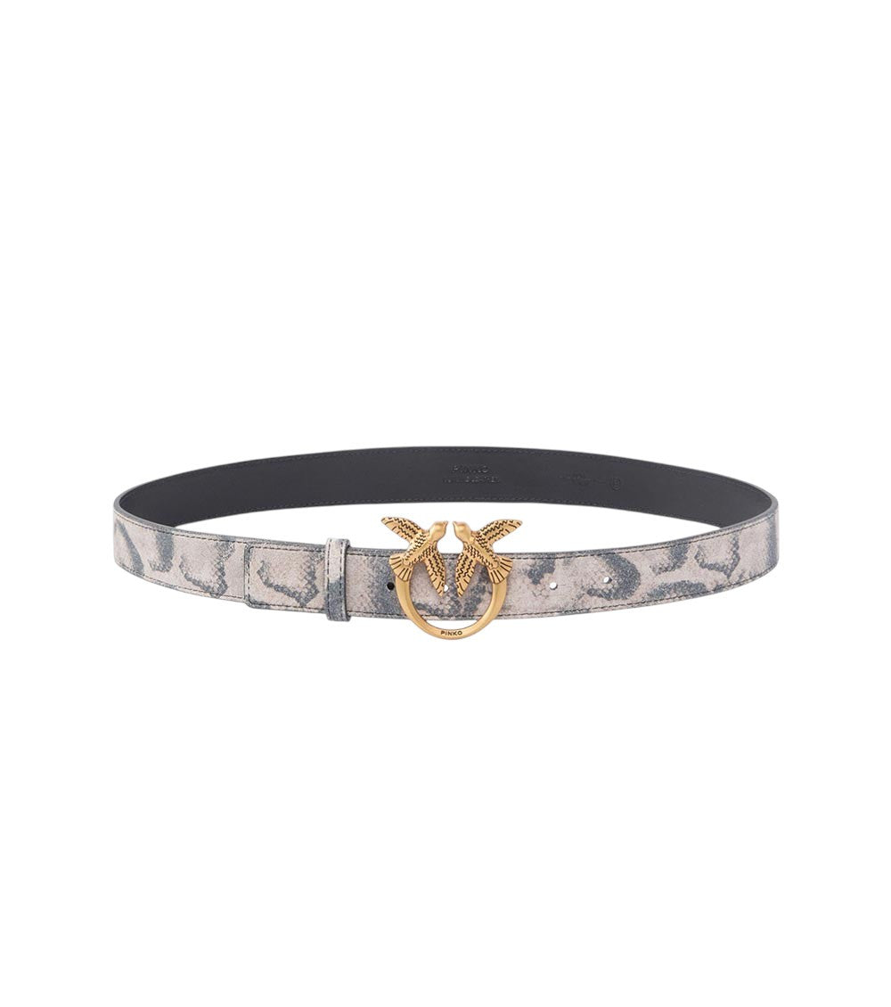 Multicolor Love Birds Buckle Belt 1